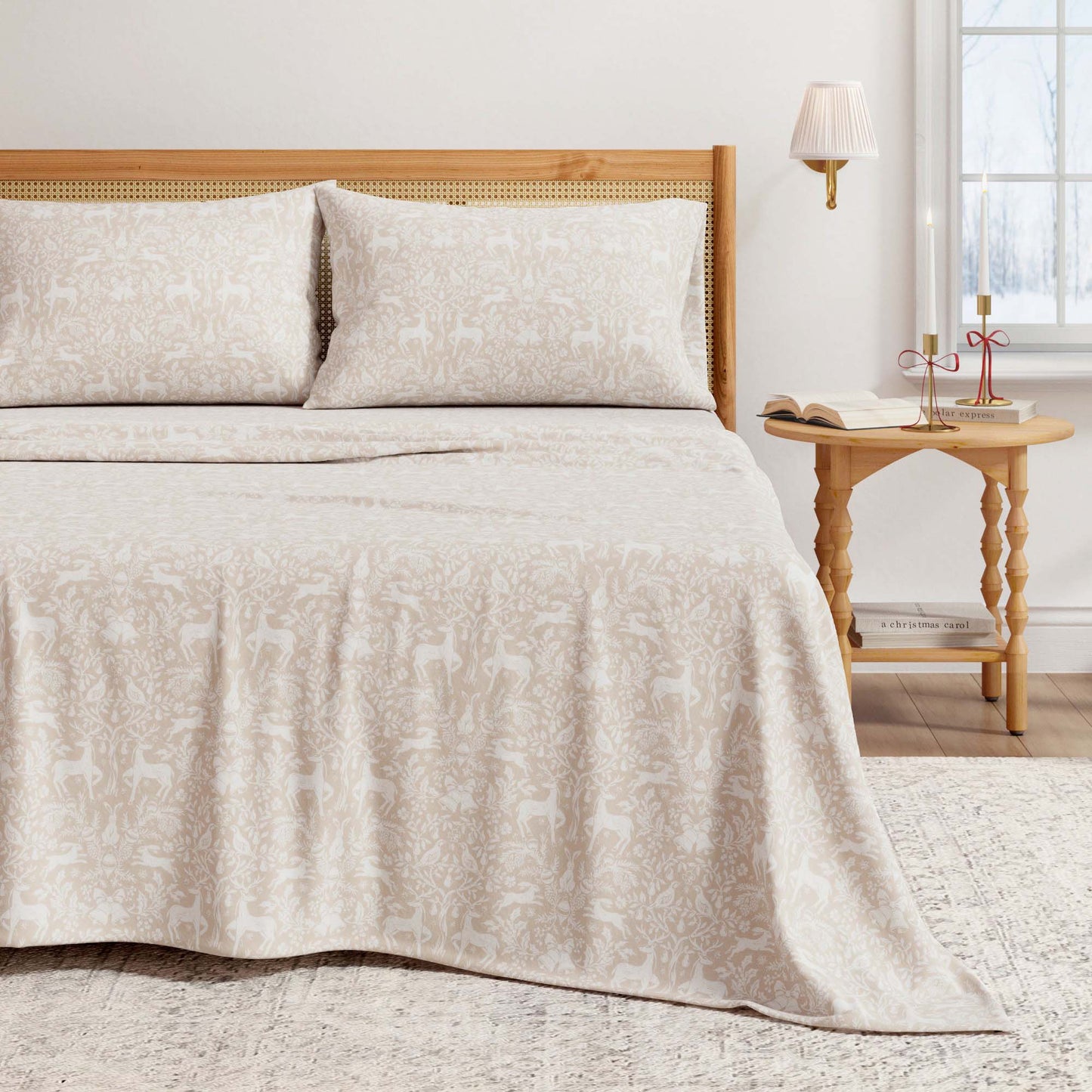 Turkish Cotton Sheet Set and Seasonal Prints