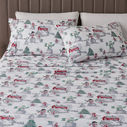 Lodge Printed Sheet Set and the Rustic Print