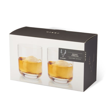 Fine Lead Free Crystal Tumblers and a Glass Set