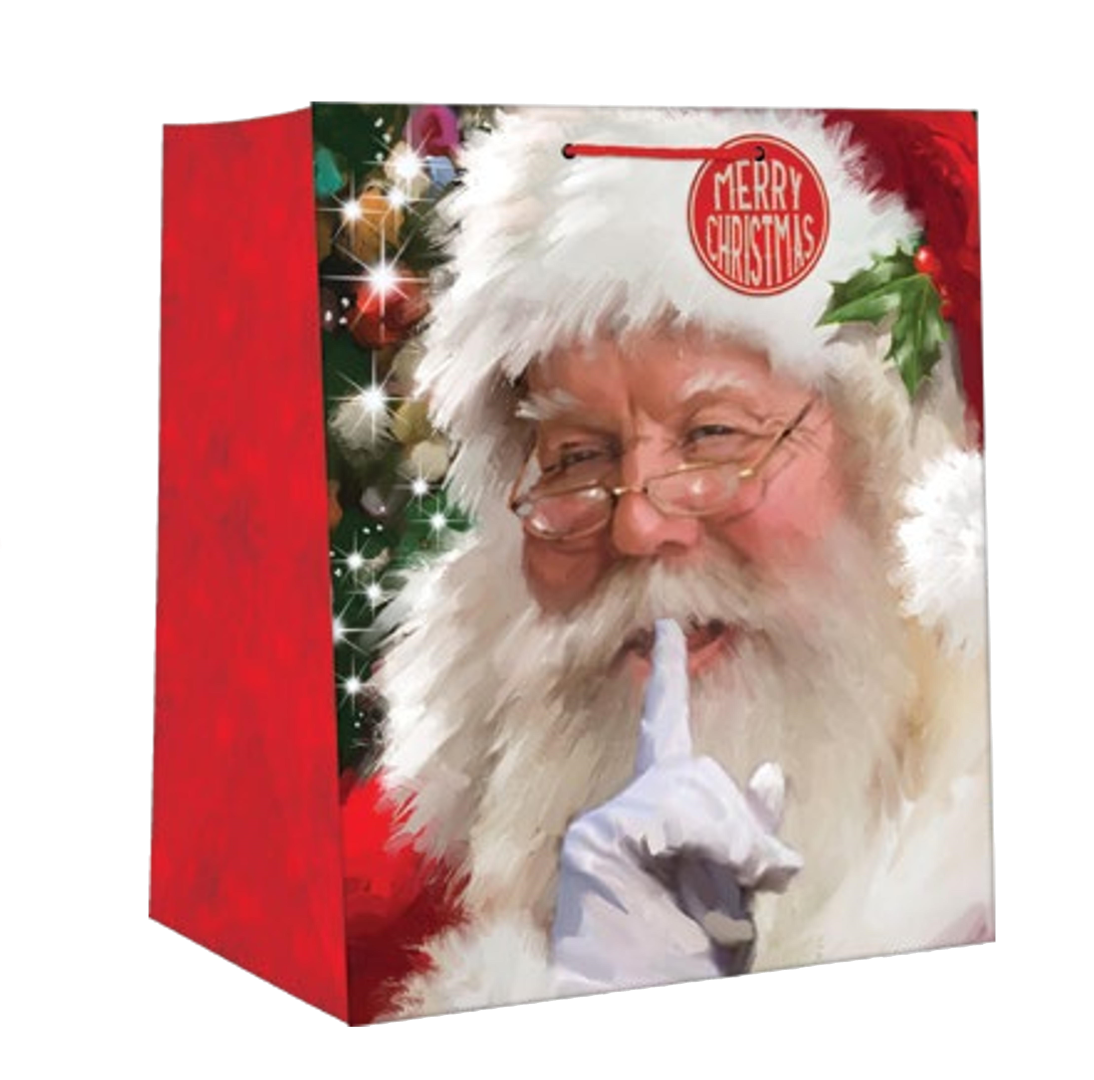 Bolsa de regalo navideña clásica -
