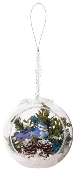 Blue Jay Terrarium Ornament - Tampa Home & Garden Store