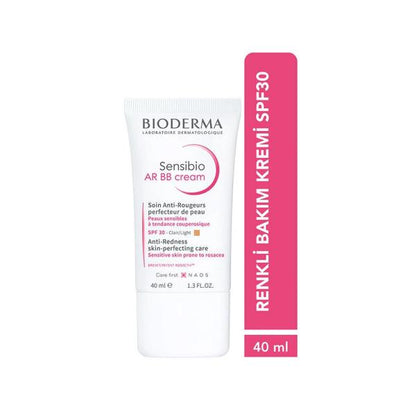 BB cream Bioderma Sensibio AR SPF30 foundation for redness relief on sensitive skin, 40 ml on Tampa Home & Garden Store