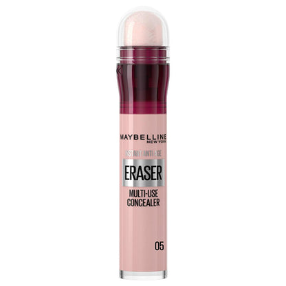 Concealer Maybelline New York Instant Anti Age Eraser, pink tube with silver label shade 05 on Tampa Home & Garden Store