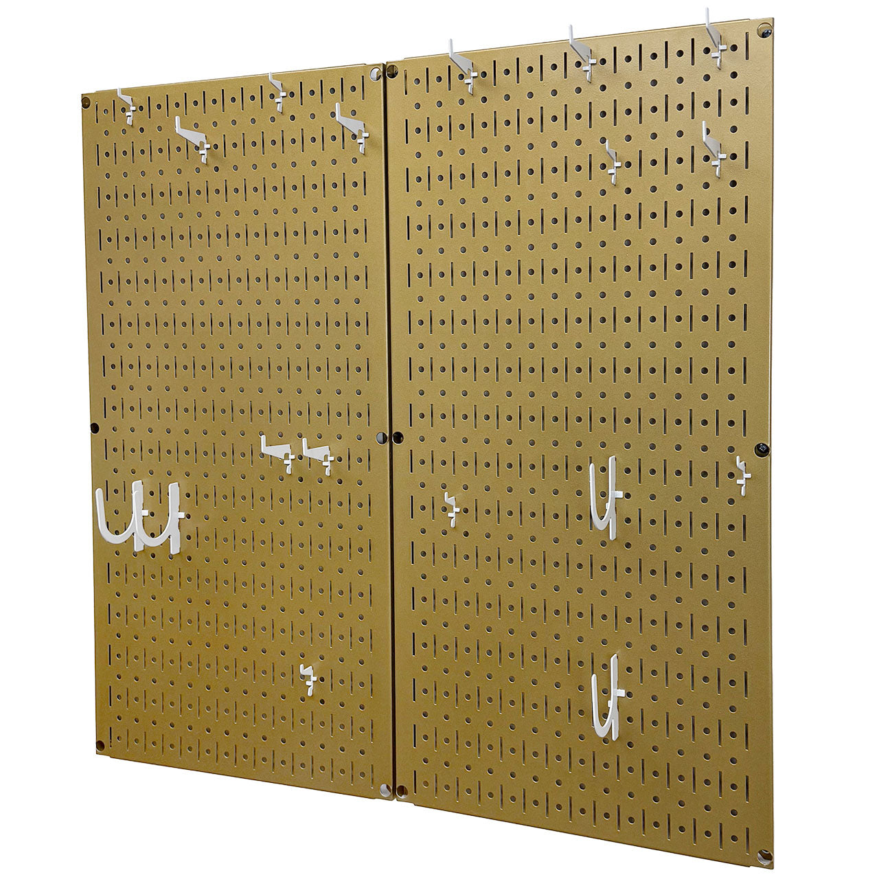 Kitchen Pegboard Storage Rack for Pots and Pans