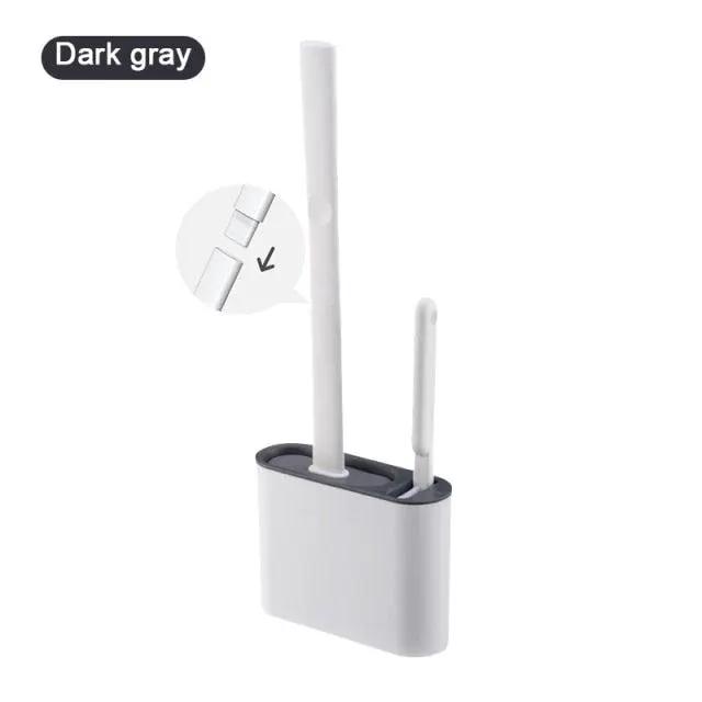 Wall Hanging Toilet Brush with Holder Set