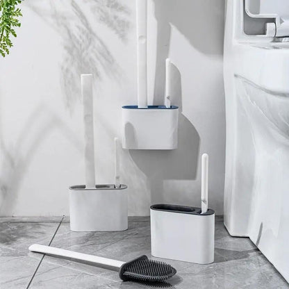 Wall Hanging Toilet Brush with Holder Set