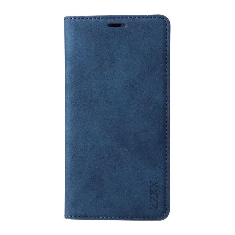 Leather Wallet Flip Case With Inbuilt Stand