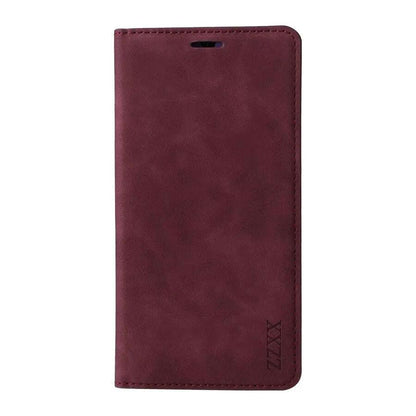 Leather Wallet Flip Case With Inbuilt Stand