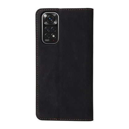 Leather Wallet Flip Case With Inbuilt Stand