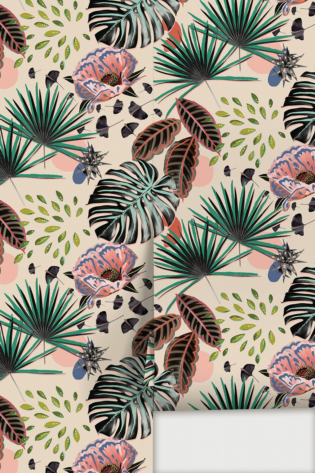 Floral Pop Wallpaper