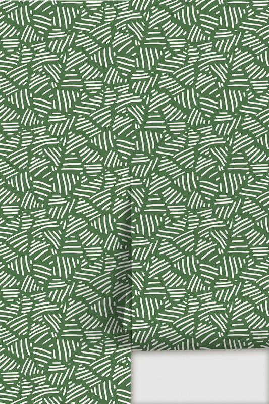 Simple Stripes Wallpaper, green - Tampa Home & Garden Store