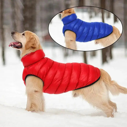 Warm Winter Reversible Dog Vest and Coat