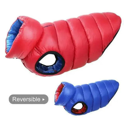 Warm Winter Reversible Dog Vest and Coat