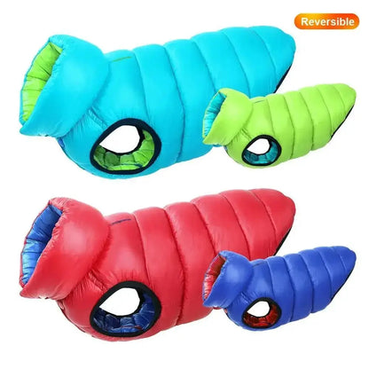 Warm Winter Reversible Dog Vest and Coat