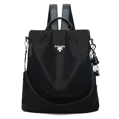 Water Resistant Anti Theft Backpack Oxford Travel Daypack 30cm