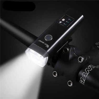 Waterproof Front Bike Light With Rechargeable Horn