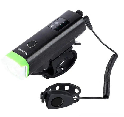 Waterproof Front Bike Light With Rechargeable Horn