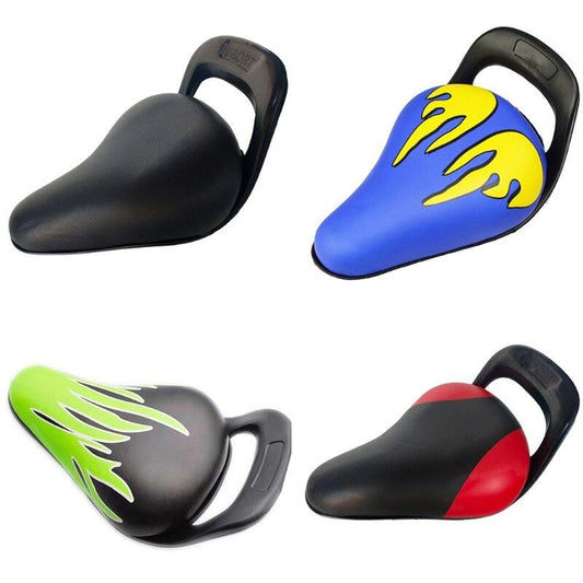 Waterproof child bike saddle set by Stevvex, four color options on Tampa Home & Garden Store