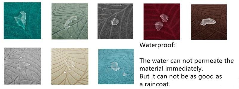 Stevvex waterproof sofa cover with wrap; 8 color options; water resistant couch protector on Tampa Home & Garden Store