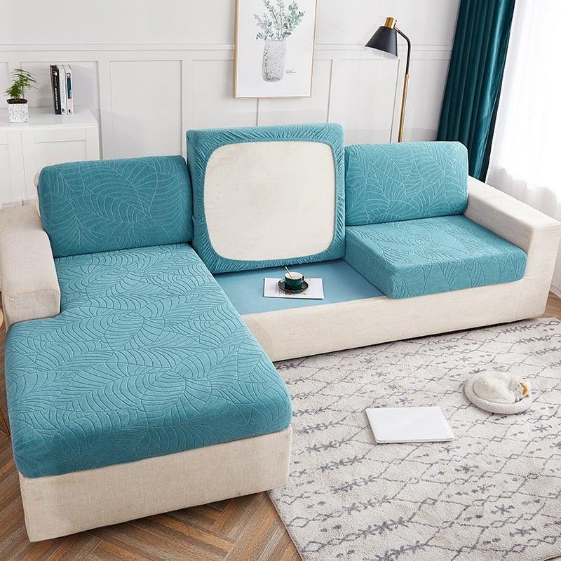 Waterproof Seaters Cushion Sofa Seat Cover by Stevvex teal reversible couch protector on Tampa Home & Garden Store