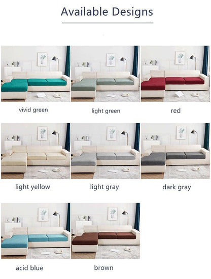 Stevvex Waterproof Seaters Cushion Sofa Seat Cover set in 8 color options for living room on Tampa Home & Garden Store