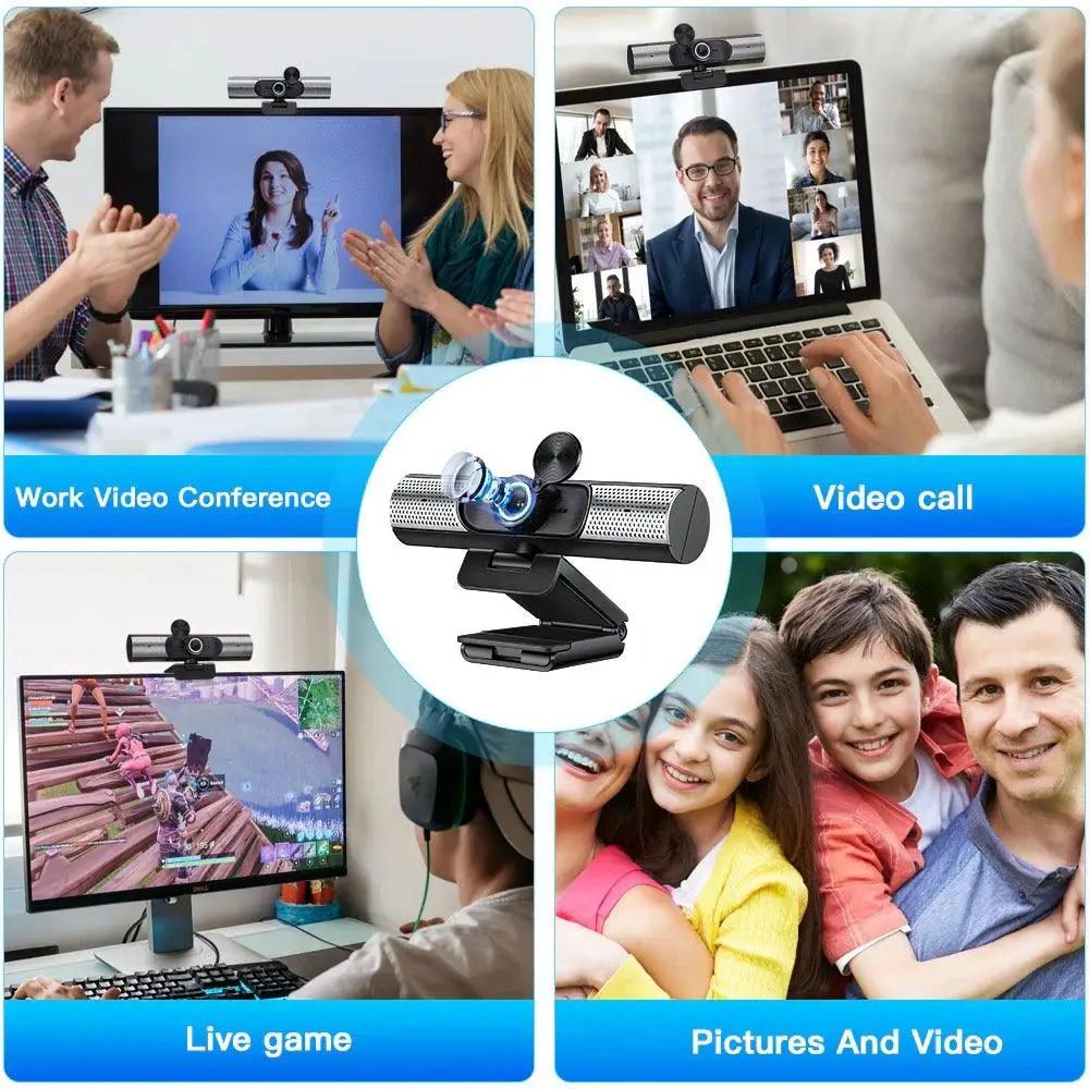 1080P HD Autofocus Web Camera with Microphone