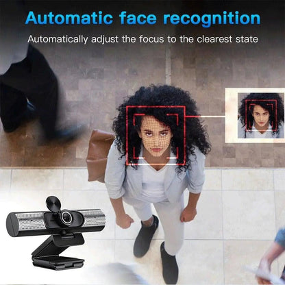 1080P HD Autofocus Web Camera with Microphone