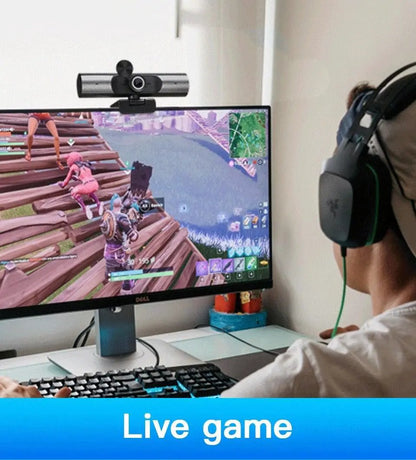 1080P HD Autofocus Web Camera with Microphone