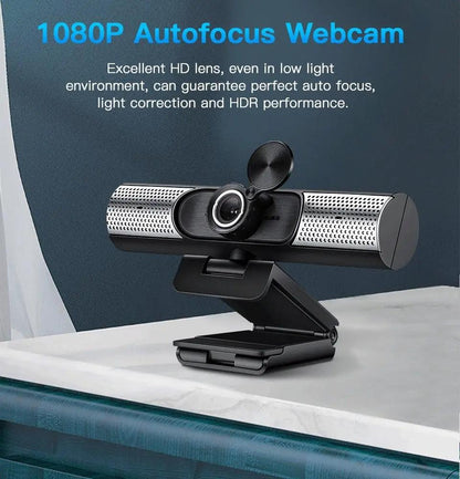 1080P HD Autofocus Web Camera with Microphone