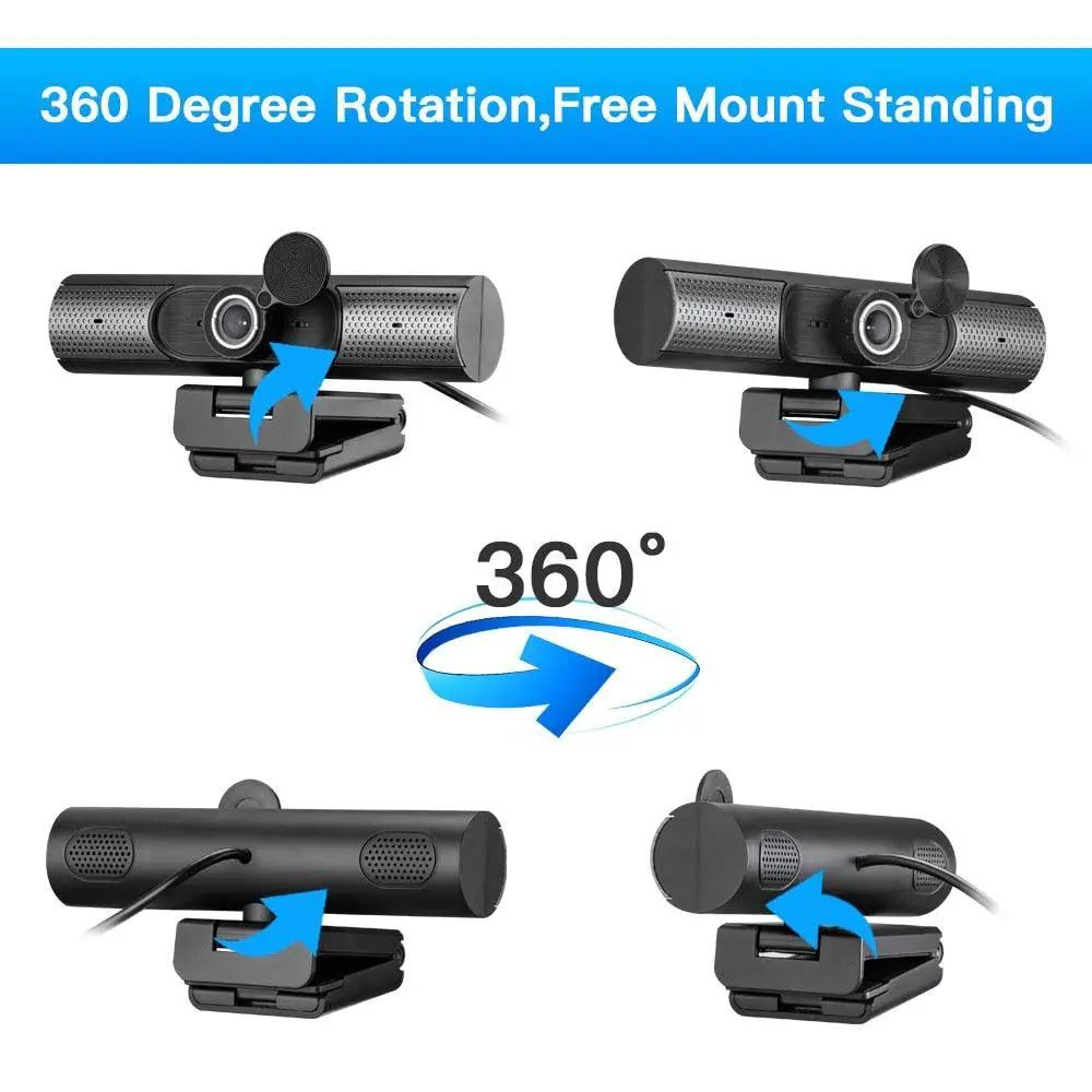 1080P HD Autofocus Web Camera with Microphone