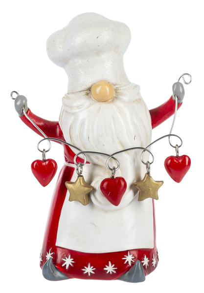 Figurines de gnomes cuisiniers -