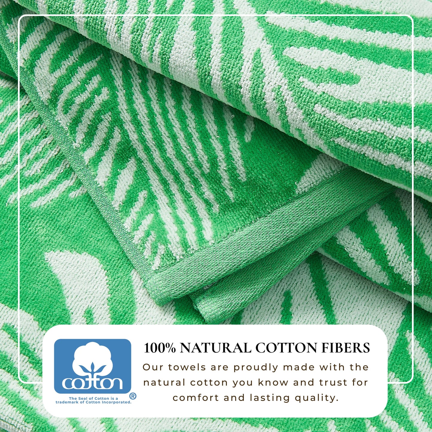 Velour Cotton Beach Towels and Maui Two Pack