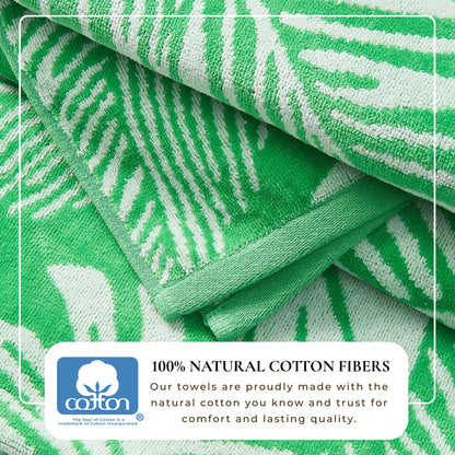 Velour Cotton Beach Towels and Maui Two Pack