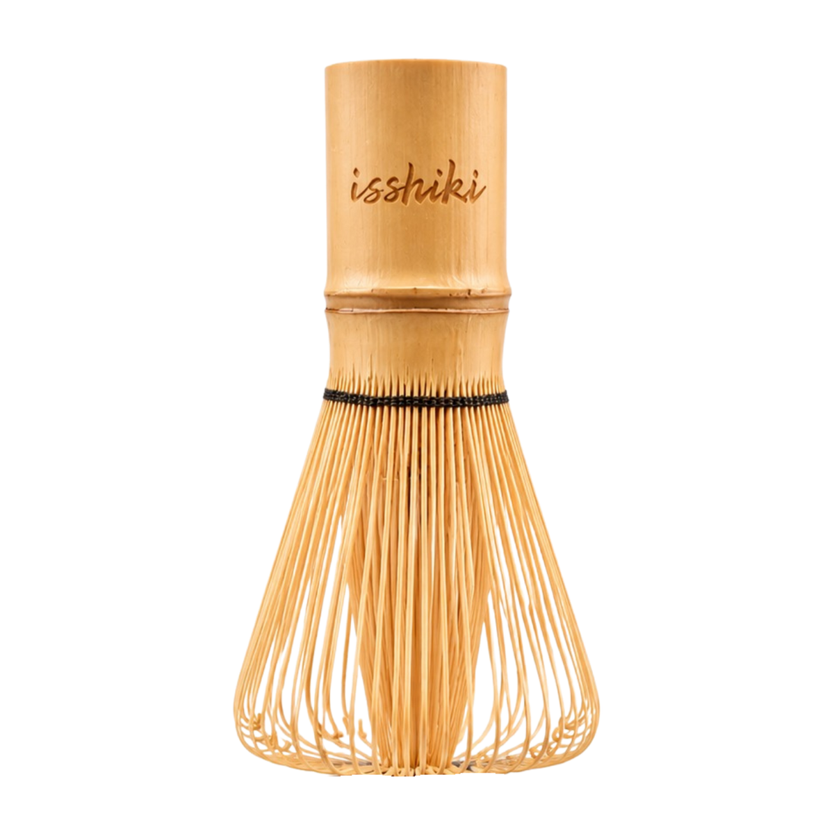 Bamboo whisk (Chasen) by isshiki matcha with natural bamboo tines on Tampa Home & Garden Store