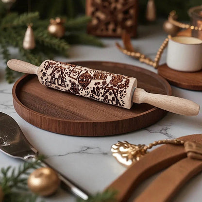 Christmas Rolling Pin Set In 10 Styles Varieties