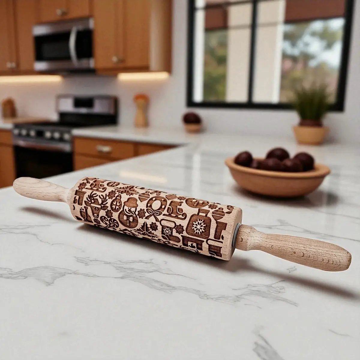 Christmas Rolling Pin Set In 10 Styles Varieties