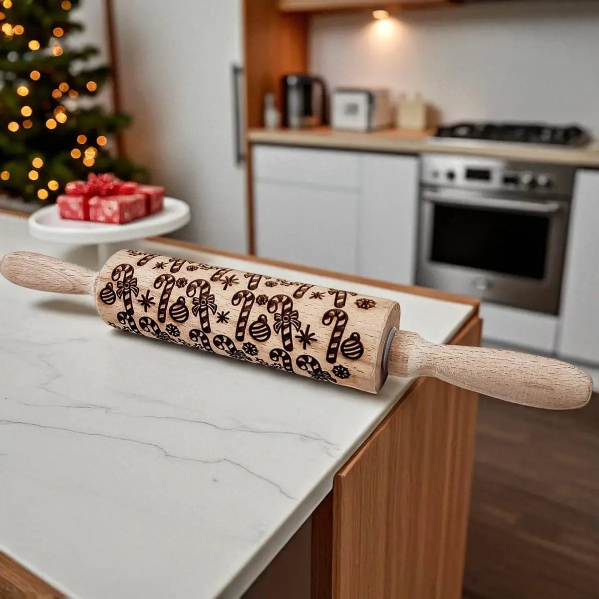 Christmas Rolling Pin Set In 10 Styles Varieties