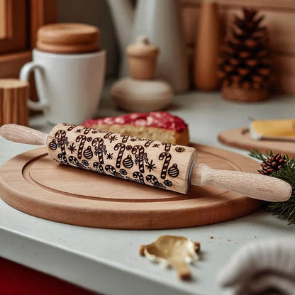 Christmas Rolling Pin Set In 10 Styles Varieties
