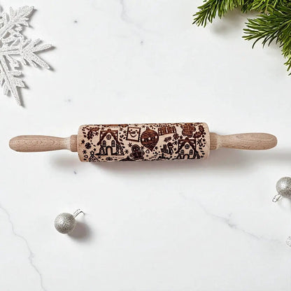 Christmas Rolling Pin Set In 10 Styles Varieties