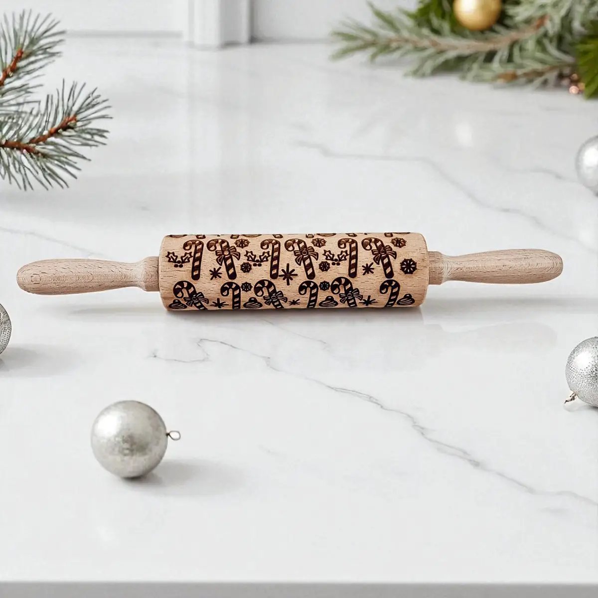 Christmas Rolling Pin Set In 10 Styles Varieties