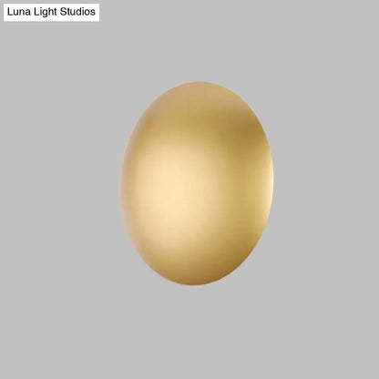 Lámpara de pared LED blanca/dorada con iluminación cálida/blanca - Perfecta para dormitorios modernos