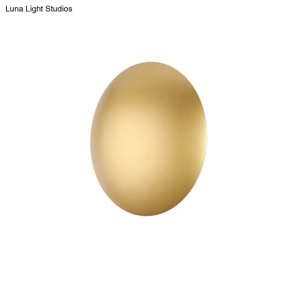 Lámpara de pared LED blanca/dorada con iluminación cálida/blanca - Perfecta para dormitorios modernos