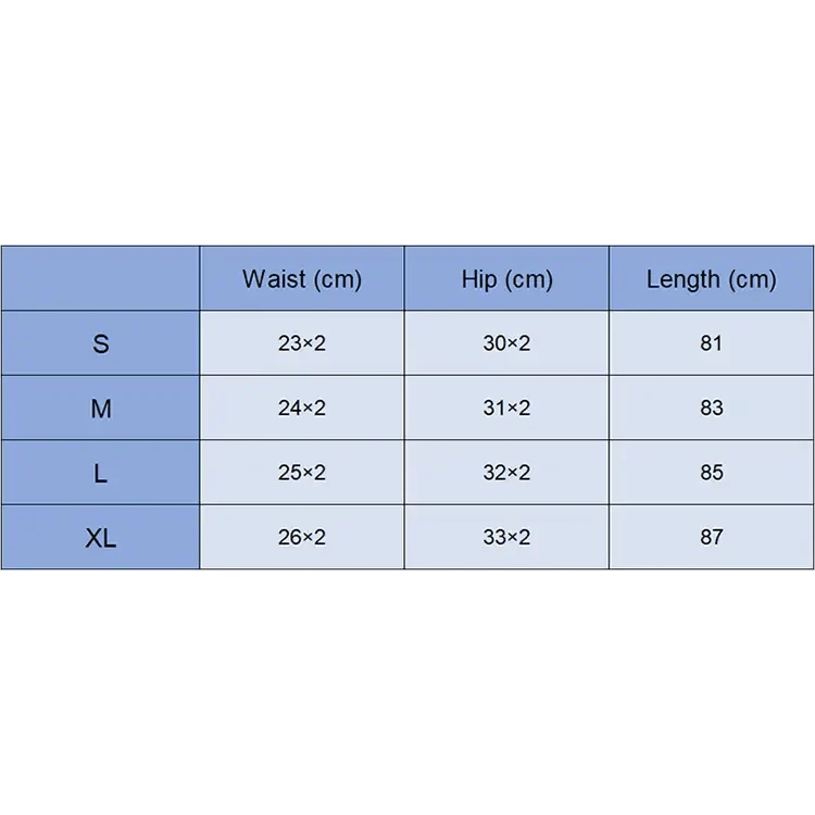 Stevvex white leggings size chart high waist yoga S–XL with waist 23×2–26×2 cm hip 30×2–33×2 cm on Tampa Home & Garden Store