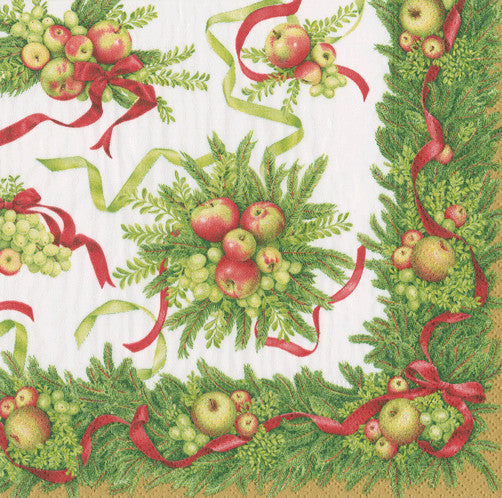 Pommes et verdure - Déjeuner en serviette