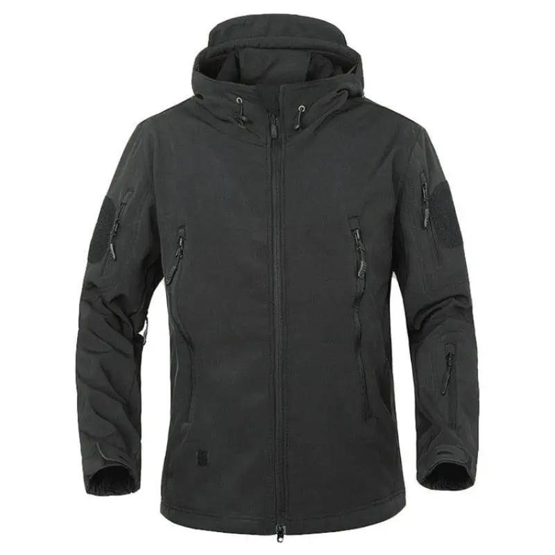 Winter Camouflage Jacket For Men Waterproof Hood