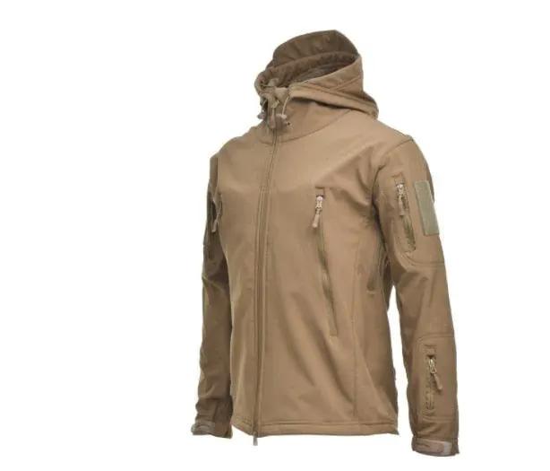 Winter Camouflage Jacket For Men Waterproof Hood
