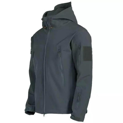 Winter Camouflage Jacket For Men Waterproof Hood