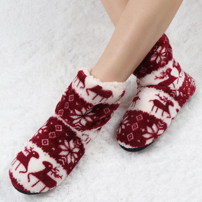 Women's Winter Fur Slipper Boots with Memory Foam
