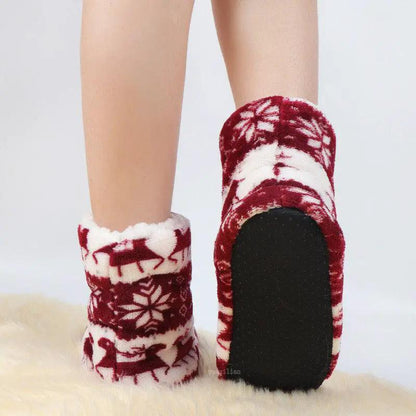 Women's Winter Fur Slipper Boots with Memory Foam