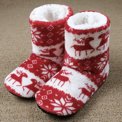 Women's Winter Fur Slipper Boots with Memory Foam